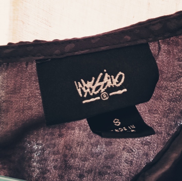 Gray Cinched Blouse - Picture 3 of 3